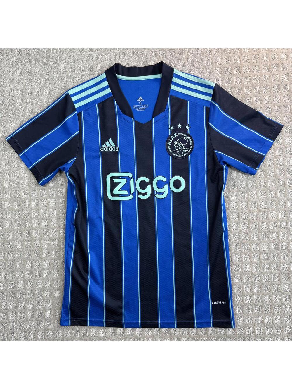 Adidas Ajax 21/22 Away Jersey Blue Black Small
